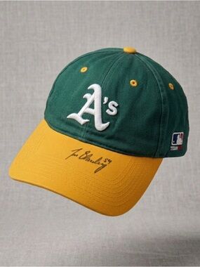 Oakland Athletics Signed Hat Joe Blanton #54 Autographed A’s Youth Cap